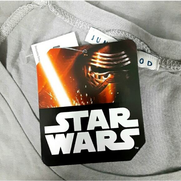 Disney Parks Star Wars R2-D2 Droids The Force Awakens Womens M Gray Shirt NWT - Picture 10 of 12